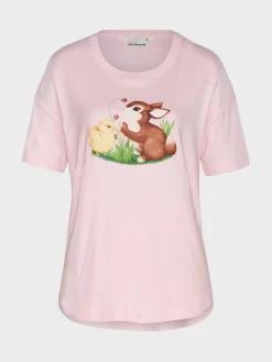 Bunny And Chick Pointelle Tee 7 Bunny And Chick Pointelle Tee -Pajama Shop 810608 pink maq t scaled