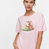 Bunny And Chick Pointelle Tee
