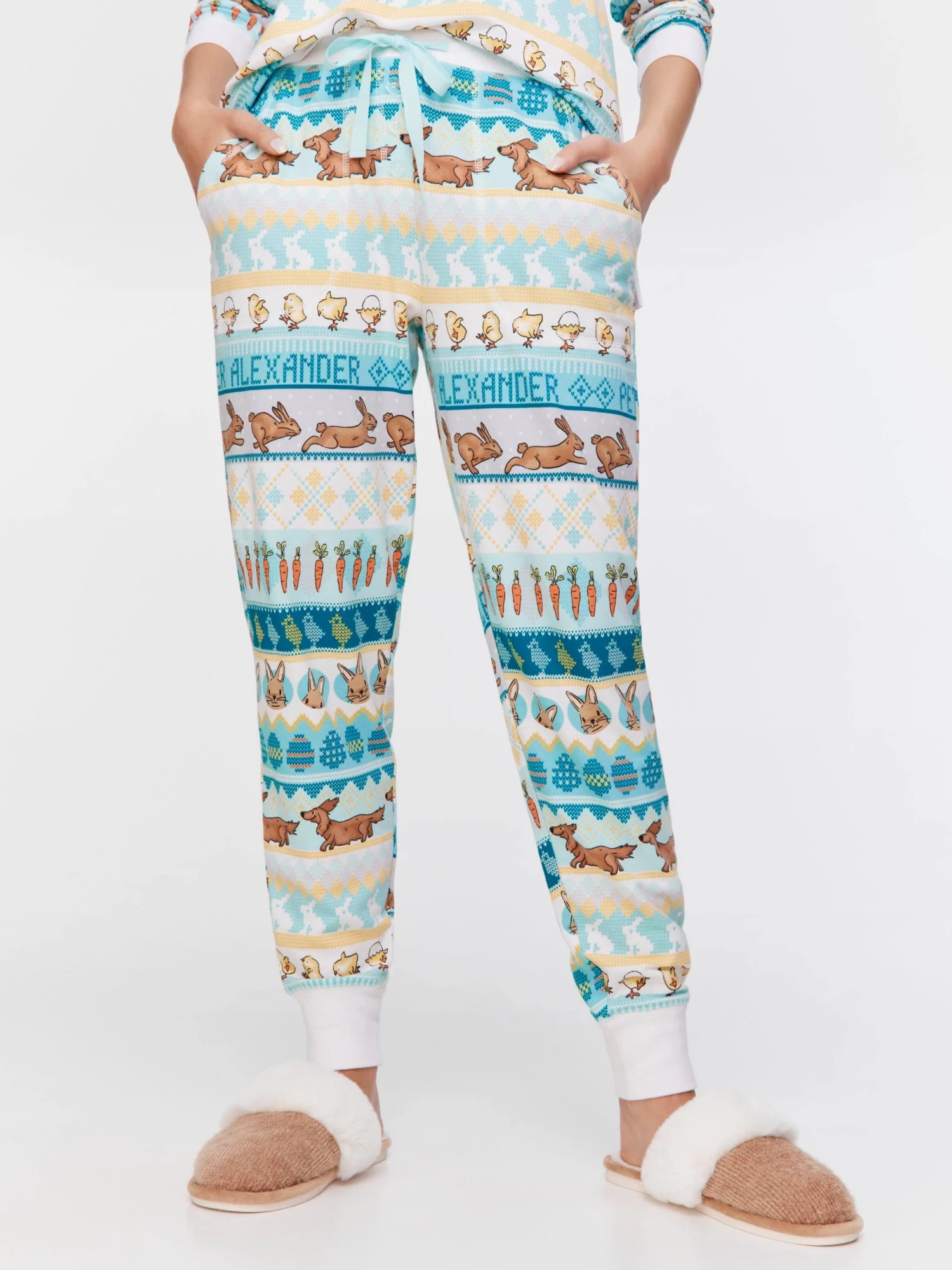 Penny Fair Isle Easy Pj Pant 3 Penny Fair Isle Easy Pj Pant - Image 3