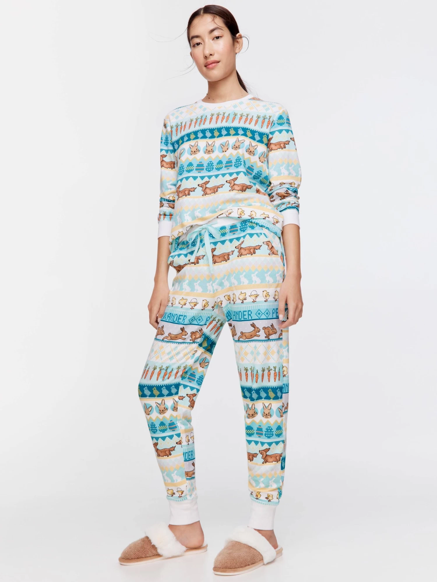 Penny Fair Isle Easy Pj Pant 2 Penny Fair Isle Easy Pj Pant - Image 2