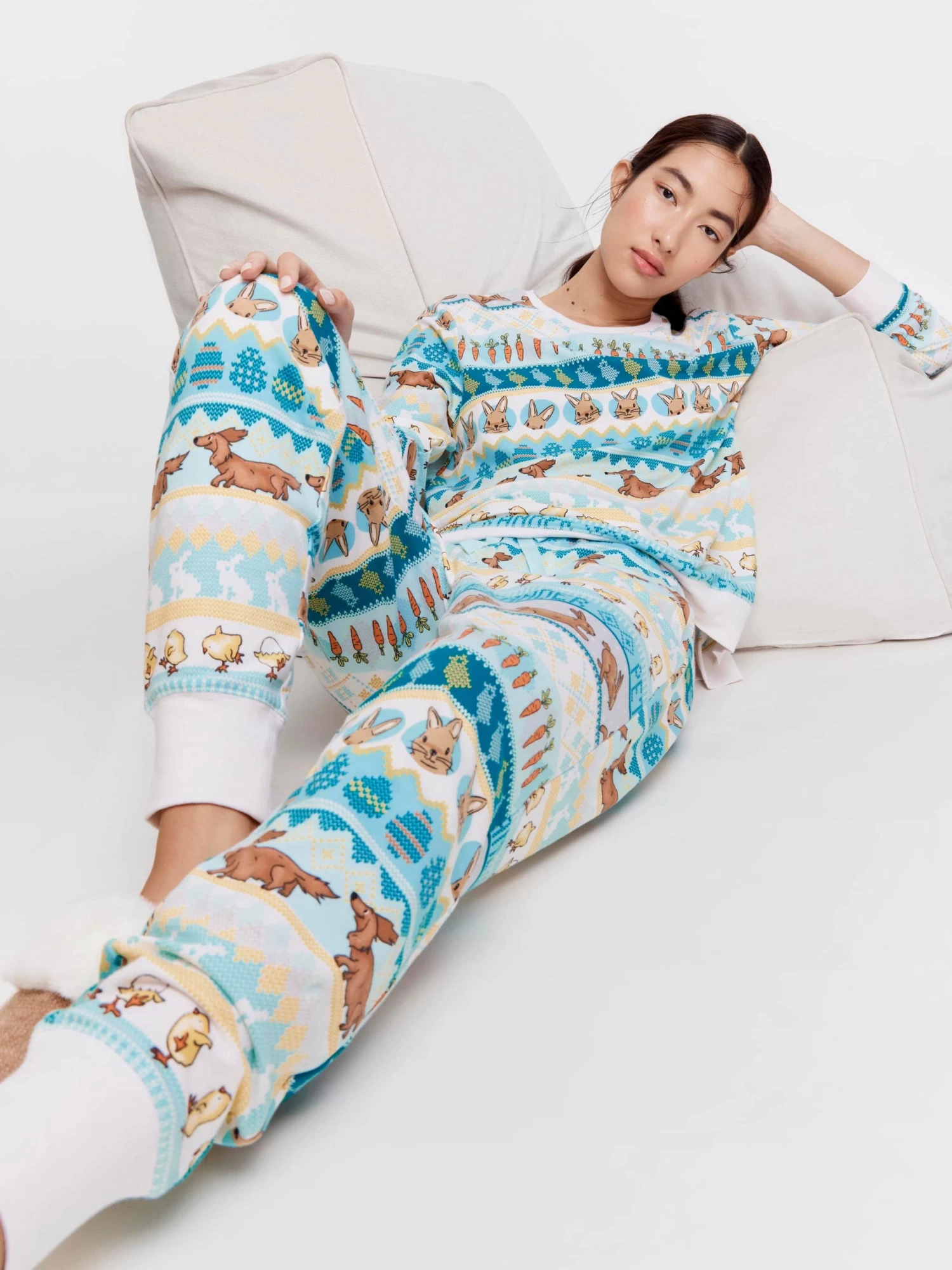Penny Fair Isle Easy Pj Pant 1 Penny Fair Isle Easy Pj Pant