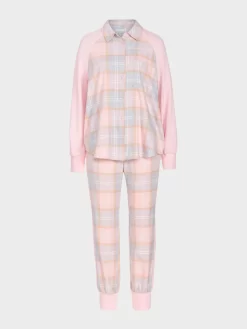 Pastel Buffalo Check Flannelette Pj Set 10 Pastel Buffalo Check Flannelette Pj Set -Pajama Shop 810908 multi maq t scaled