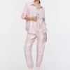 Pastel Buffalo Check Flannelette Pj Set