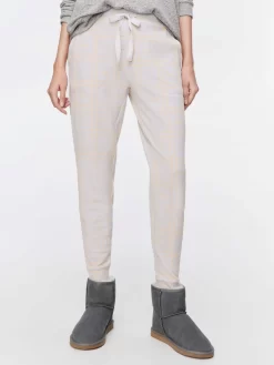 Caramel Windowpane Penny Pj Pant -Pajama Shop 810911 multi back2 t scaled