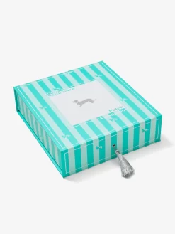 Aqua Penny Stripe Chic Satin Pj Set -Pajama Shop 811080 aqua box t scaled