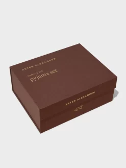 Chocolate Mulberry Silk Pj Set With Eye Mask 11 Chocolate Mulberry Silk Pj Set With Eye Mask -Pajama Shop 811211 multi box t scaled