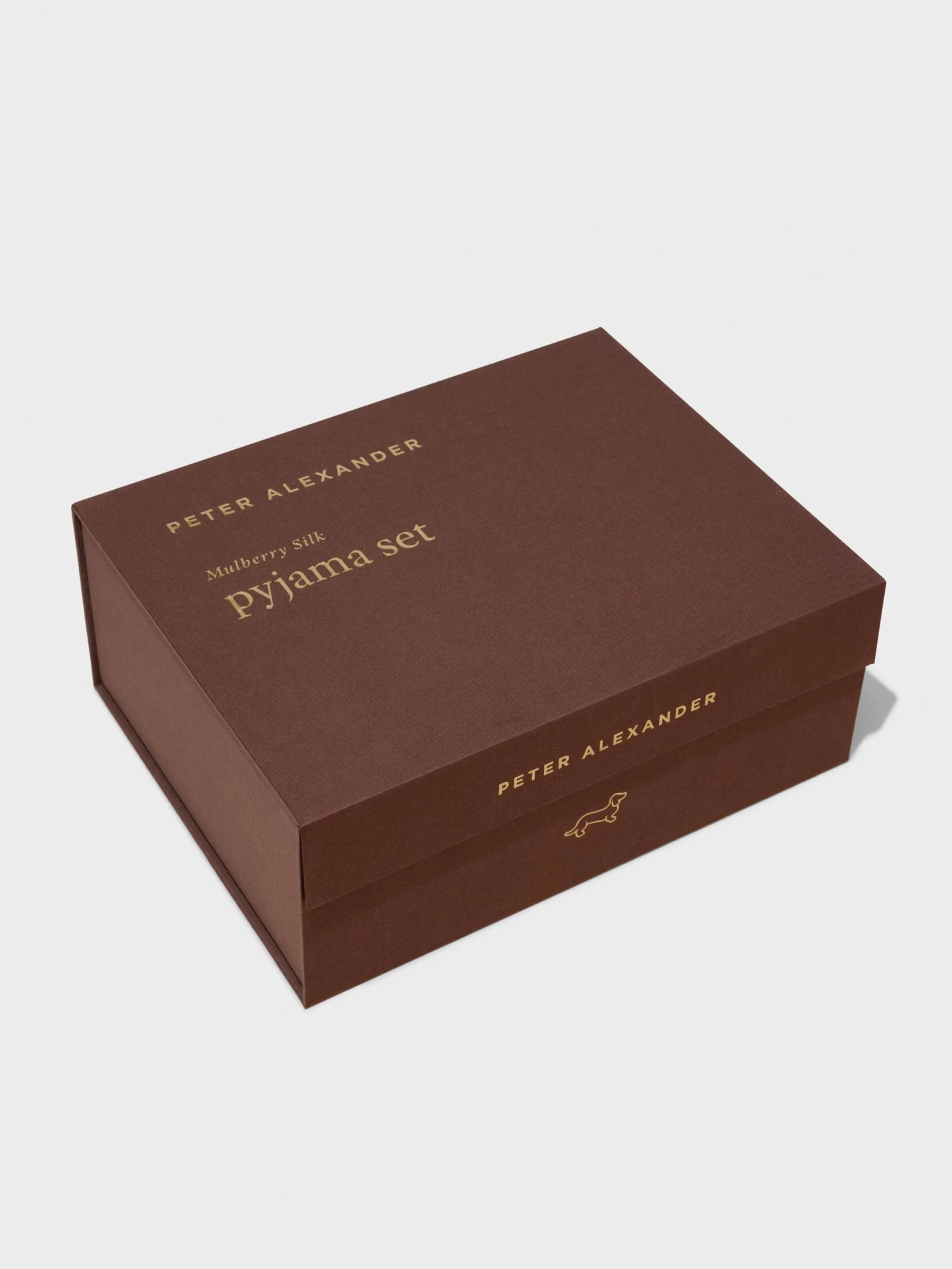 Chocolate Mulberry Silk Pj Set With Eye Mask 6 Chocolate Mulberry Silk Pj Set With Eye Mask - Image 6