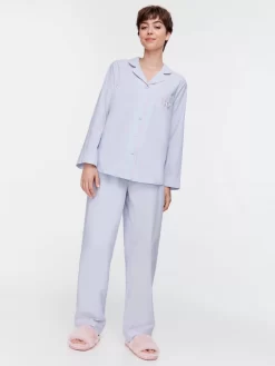 Lilac Long Sleeve Shirt -Pajama Shop 811213 multi back2 t scaled