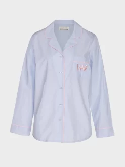 Lilac Long Sleeve Shirt -Pajama Shop 811213 multi maq t scaled