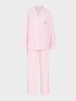 Pink Long Sleeve Classic Pj Set -Pajama Shop 811216 multi maq t scaled