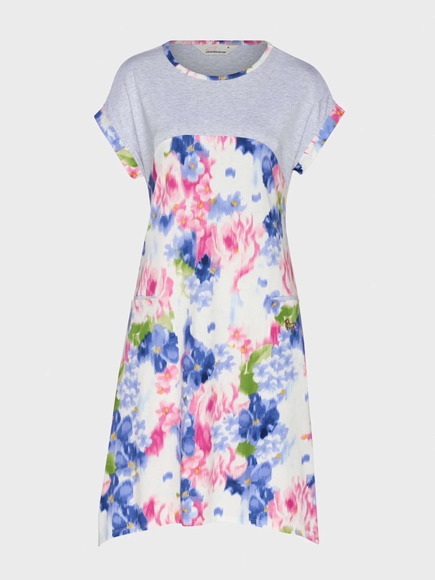 Blurred Floral Hanky Hem Nightie 4 Blurred Floral Hanky Hem Nightie - Image 4