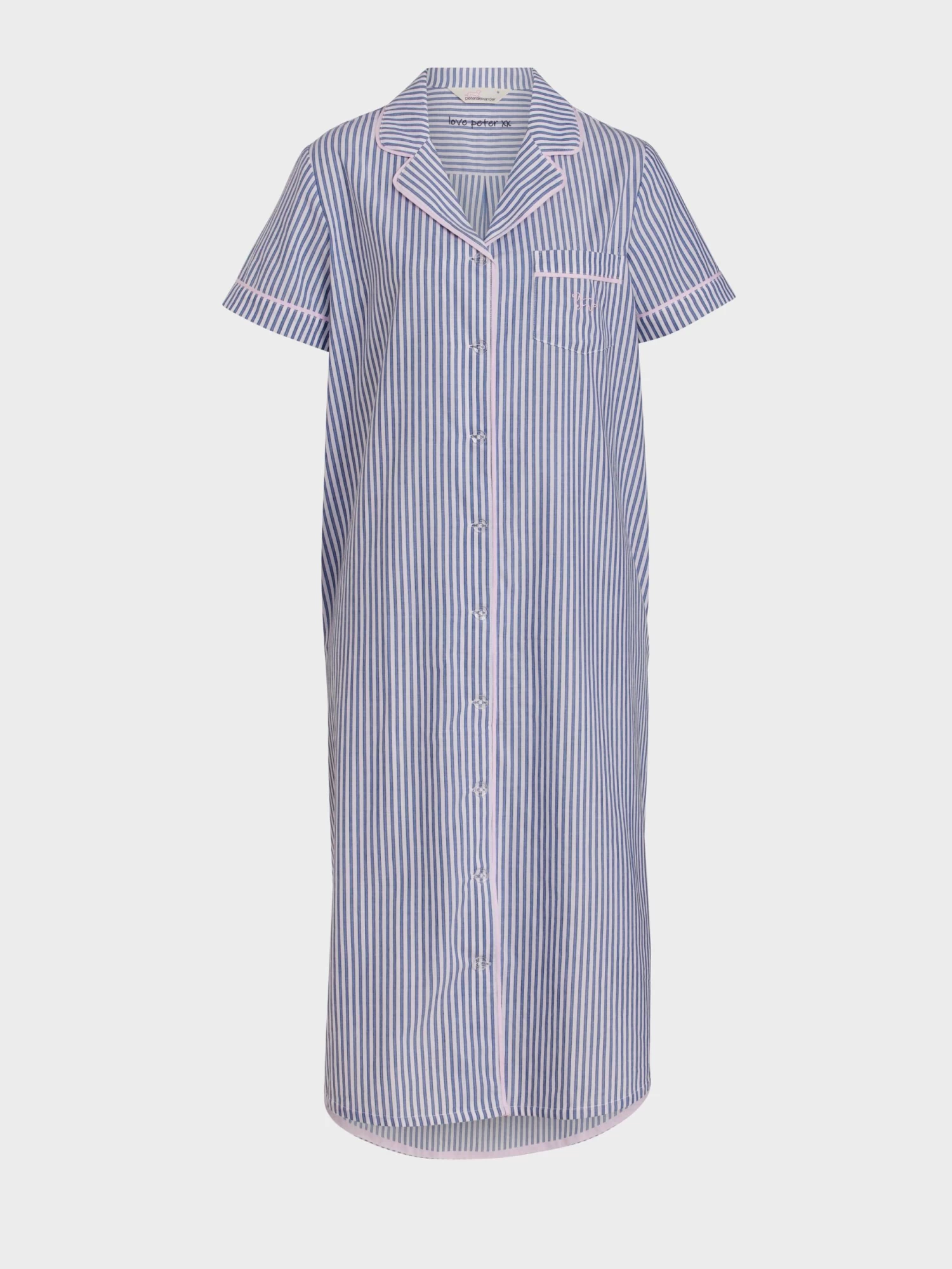 Full Length Check Nightie 4 Full Length Check Nightie - Image 4