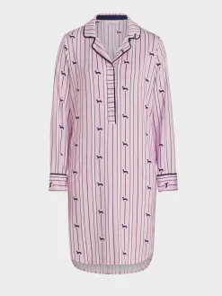 Penny Stripe Plush Nightie 7 Penny Stripe Plush Nightie -Pajama Shop 811745 multi maq t scaled