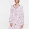 Penny Stripe Plush Nightie