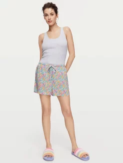 Ditsy Floral Short -Pajama Shop 812269 multi back2 t scaled