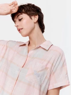 Pastel Buffalo Nightshirt 6 Pastel Buffalo Nightshirt -Pajama Shop 812280 multi back2 t scaled