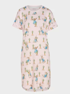 Peter Rabbit Short Sleeve Plush Nightie 7 Peter Rabbit Short Sleeve Plush Nightie -Pajama Shop 812283 multi maq t scaled