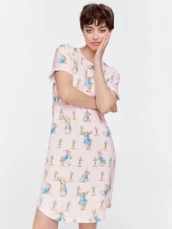 Peter Rabbit Short Sleeve Plush Nightie