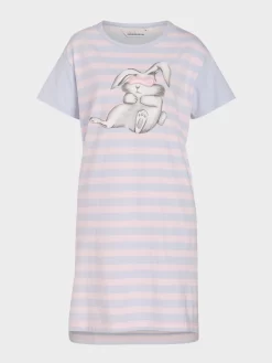 Stripe Bunny Sleep Tee 7 Stripe Bunny Sleep Tee -Pajama Shop 812284 multi maq t scaled