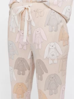 Floppy Bunny Plush Easy Pj Pant 6 Floppy Bunny Plush Easy Pj Pant -Pajama Shop 812570 multi back2 t scaled