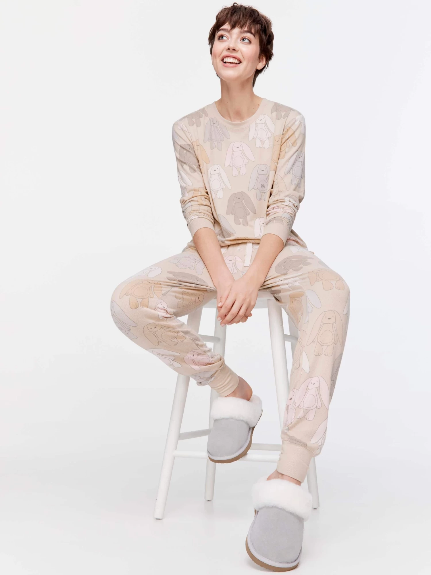 Floppy Bunny Plush Easy Pj Pant 1 Floppy Bunny Plush Easy Pj Pant