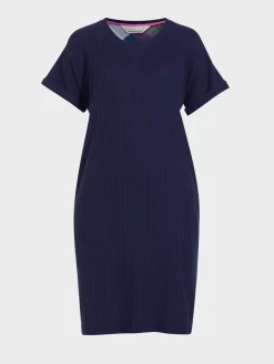 Waffle Relaxed Sleep Tee 7 Waffle Relaxed Sleep Tee -Pajama Shop 812681 navy maq t scaled