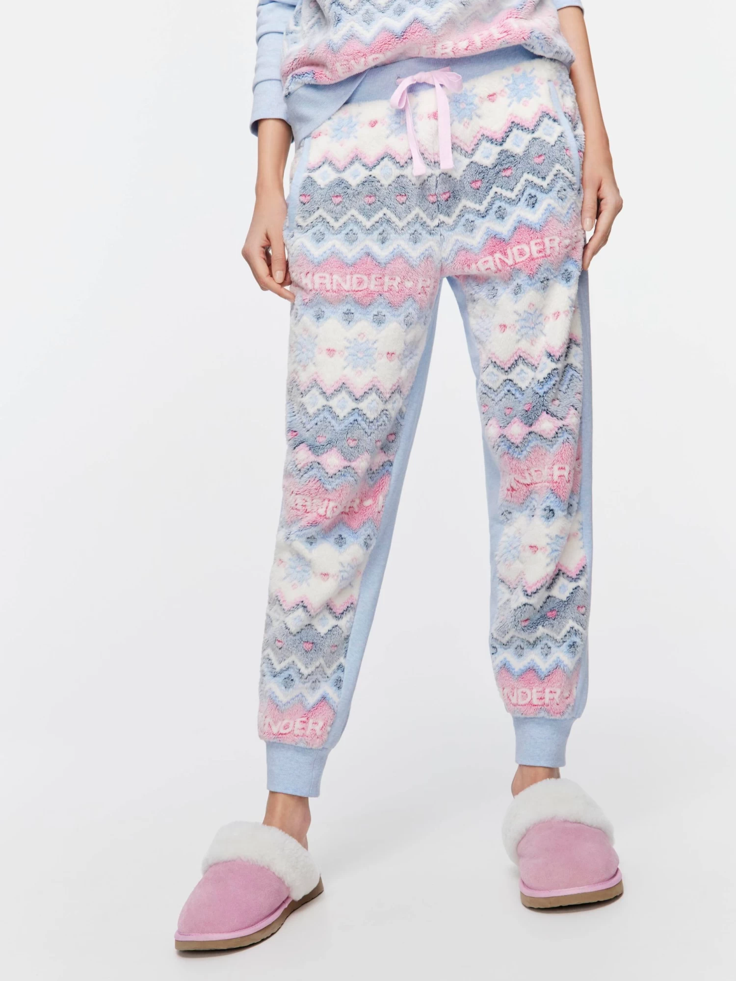 Fair Isle Cuddle Pj Pant 2 Fair Isle Cuddle Pj Pant - Image 2