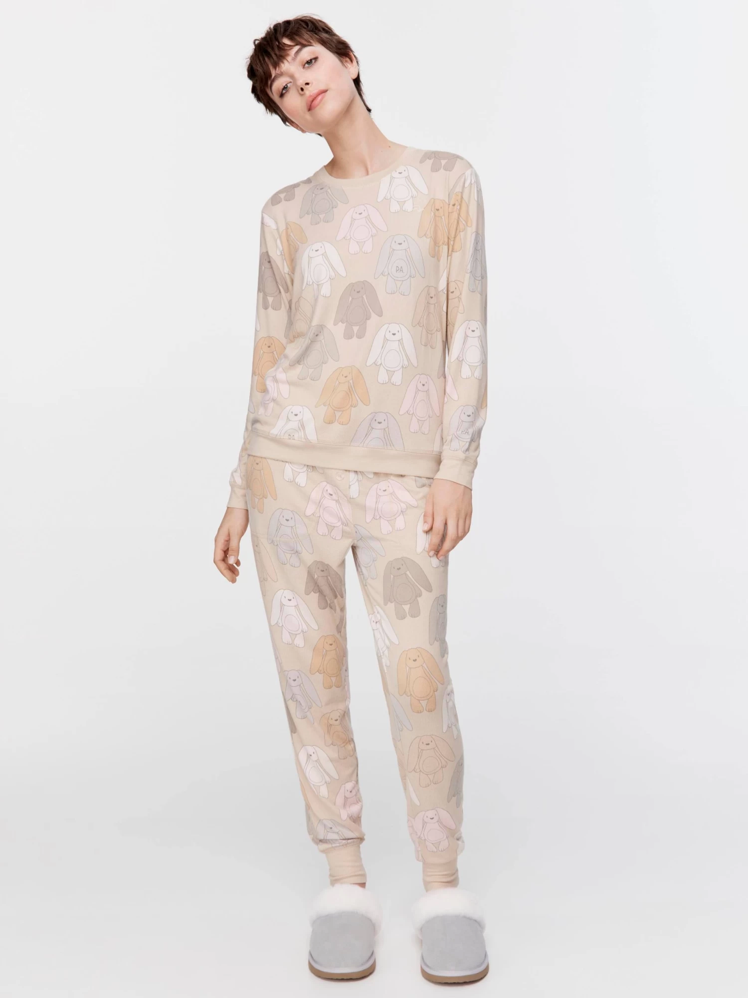 Floppy Bunny Plush Sweater 3 Floppy Bunny Plush Sweater - Image 3