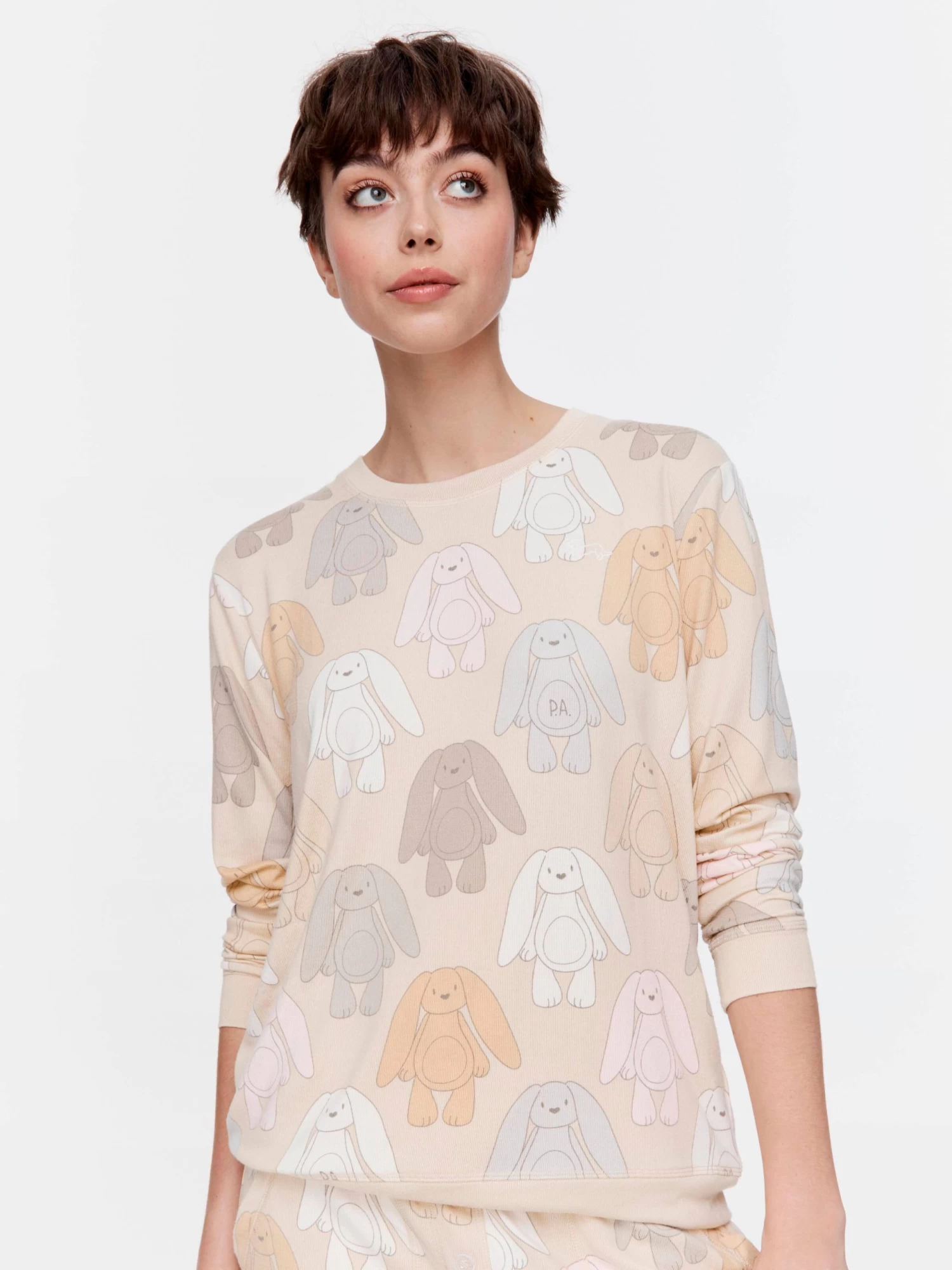 Floppy Bunny Plush Sweater 2 Floppy Bunny Plush Sweater - Image 2