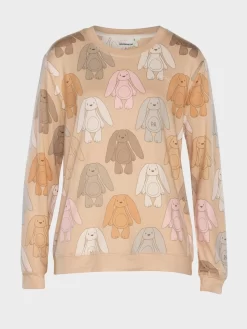 Floppy Bunny Plush Sweater 7 Floppy Bunny Plush Sweater -Pajama Shop 813687 multi maq t scaled