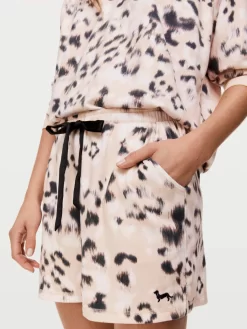 Cheetah Plush Long Short 6 Cheetah Plush Long Short -Pajama Shop 813845 multi back2 t scaled