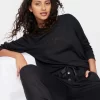 Black Plush Easy Pj Pant