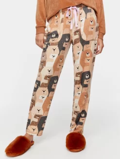 Bear Plush Pj Pant 6 Bear Plush Pj Pant -Pajama Shop 814160 multi back2 t scaled