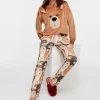 Bear Plush Pj Pant