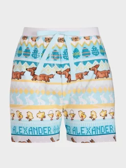 Penny Fair Isle Long Short -Pajama Shop 814438 multi maq t scaled