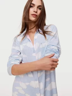 Peter Alexander Cloud Plush Nightshirt 6 Peter Alexander Cloud Plush Nightshirt -Pajama Shop 814493 multi back2 t scaled