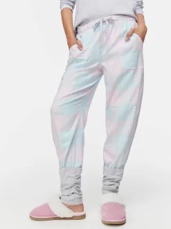 Classic Check Flannelette Legwarmer Pj Pant -Pajama Shop 814534 multi back3 t scaled