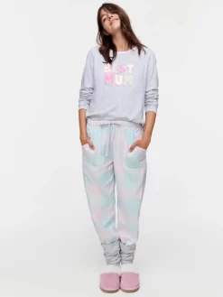 Classic Check Flannelette Legwarmer Pj Pant