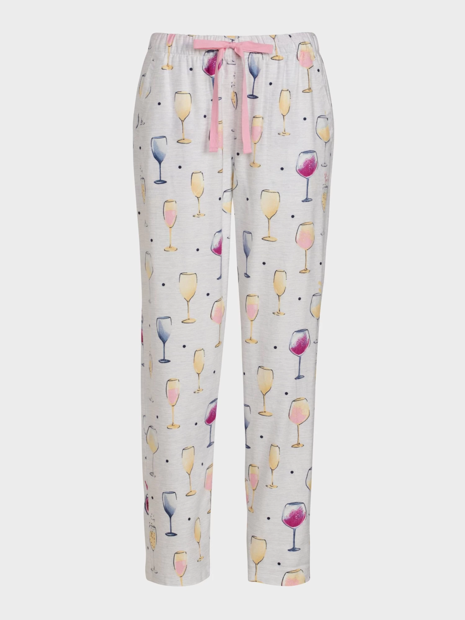 Wine Roll Up Bamboo Flannelette Pj Pant 4 Wine Roll Up Bamboo Flannelette Pj Pant - Image 4