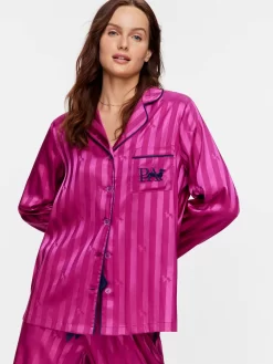 Jewel Satin Pj Set -Pajama Shop 814536 multi back2 t scaled