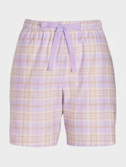 Lilac Check Judy Short -Pajama Shop 814643 multi maq t scaled