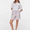 Lilac Check Judy Short