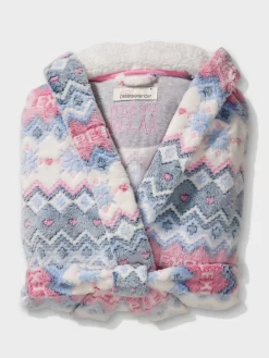 Fair Isle Hooded Gown 11 Fair Isle Hooded Gown -Pajama Shop 814703 multi box t scaled