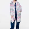 Fair Isle Hooded Gown