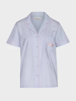 Lilac Classic Short Sleeve Shirt -Pajama Shop 815336 multi maq t scaled