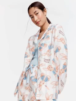 Peter Rabbit Bamboo Flannelette Long Sleeve Pj Set -Pajama Shop 815530 multi back2 t scaled