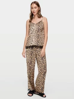 Leopard Satin Cami Top 6 Leopard Satin Cami Top -Pajama Shop 815762 multi back2 t scaled