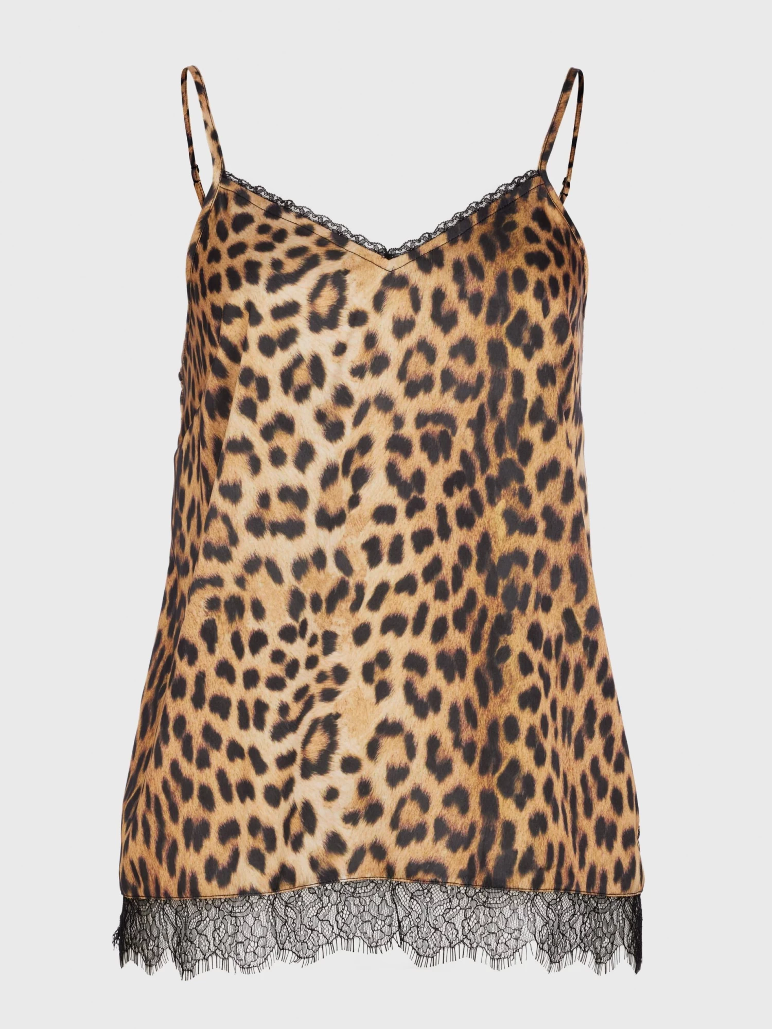 Leopard Satin Cami Top 4 Leopard Satin Cami Top - Image 4