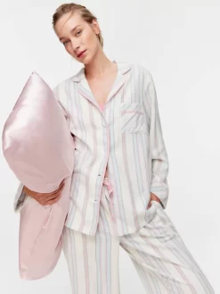 Stripe Flannelette Pj Set