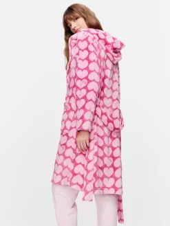 Love You Fleece Gown -Pajama Shop 816044 multi back3 t scaled